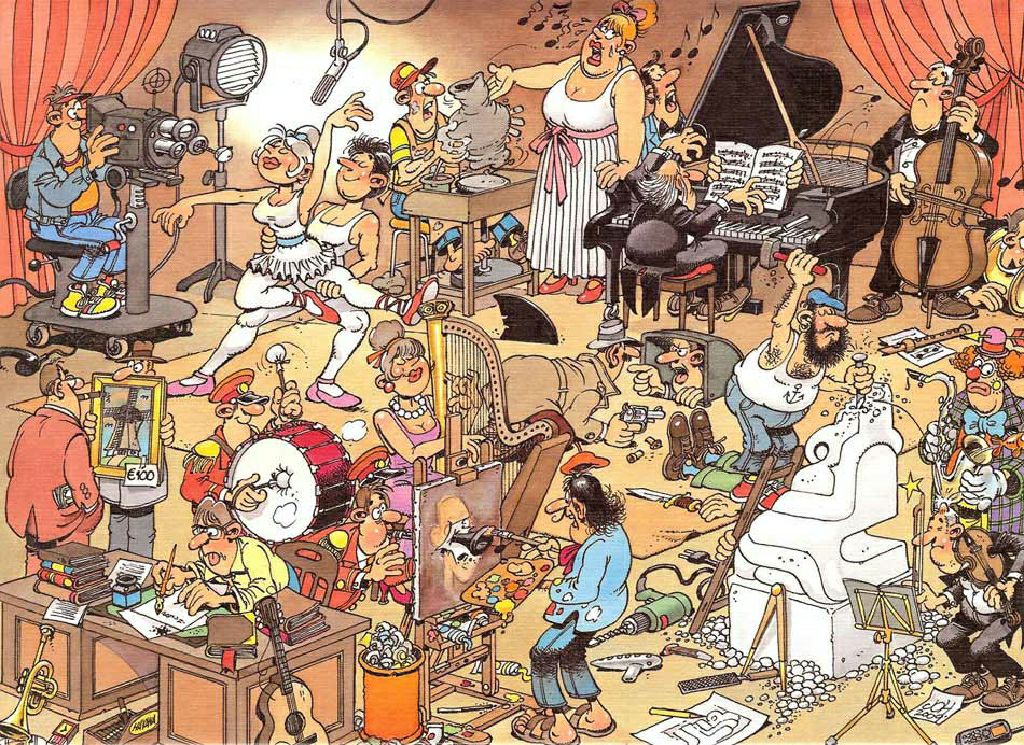 The Artists 81725 - Jumbo puzzle collectible - Main Image 2