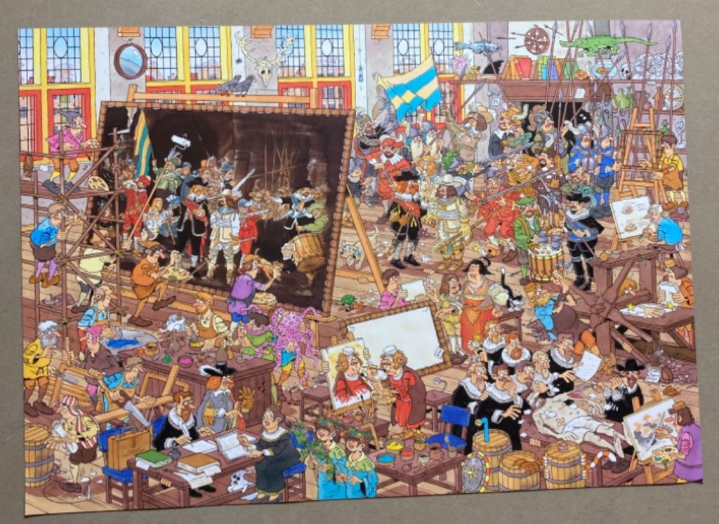 Rembrandt’s Atelier 20032 - Jumbo puzzle collectible - Main Image 2