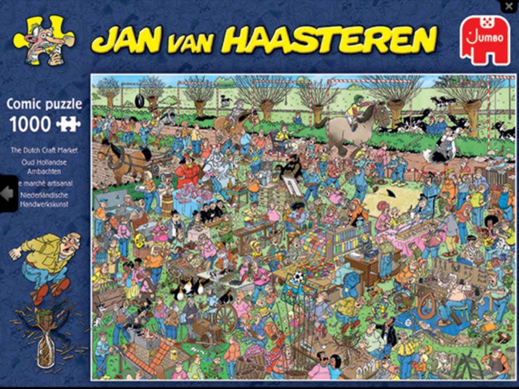 20046 Oud Hollandse Ambachten - Jumbo puzzle collectible - Main Image 2