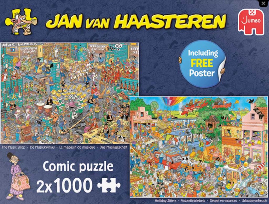 De Muziekwinkel 20049 - Jumbo puzzle collectible - Main Image 2