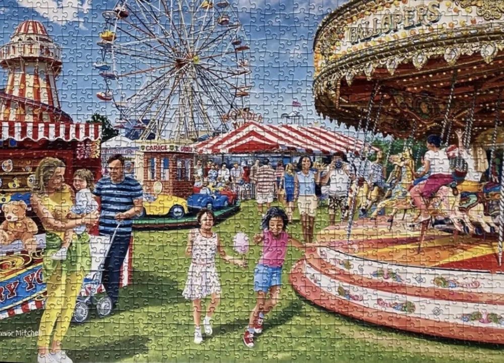 Vintage Fairground Fun - Ravensburger puzzle collectible [Barcode 4005556169771] - Main Image 3