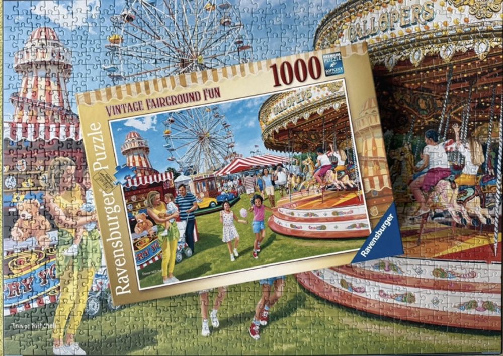 Vintage Fairground Fun - Ravensburger puzzle collectible [Barcode 4005556169771] - Main Image 4