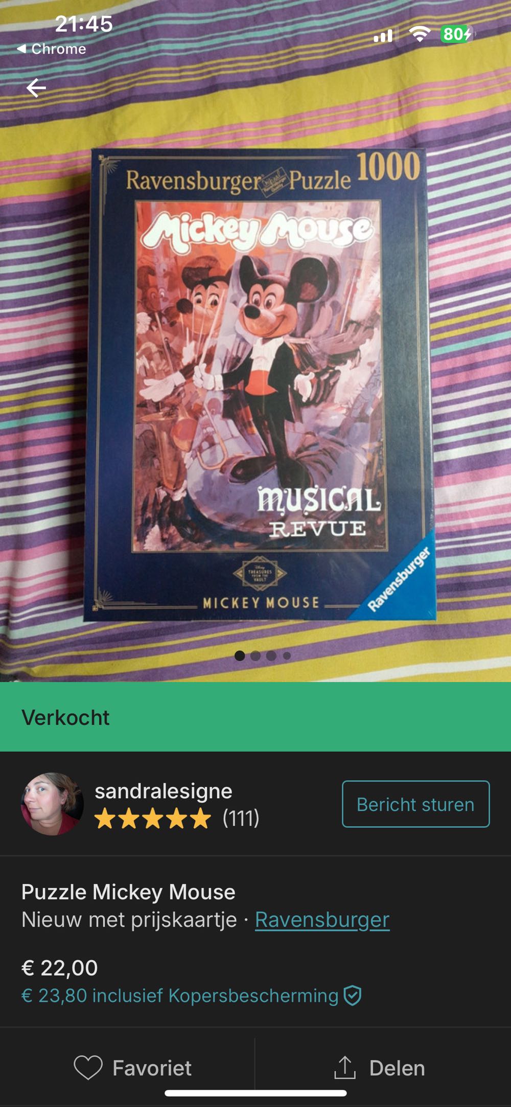 Mickey Mouse Revue ✅ - Ravensburger puzzle collectible [Barcode 4005556168613] - Main Image 4