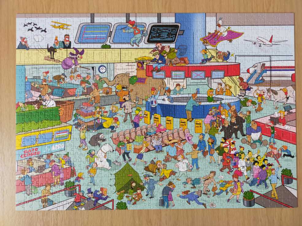 That’s Life. Vliegtuighal - goliath puzzle collectible - Main Image 2