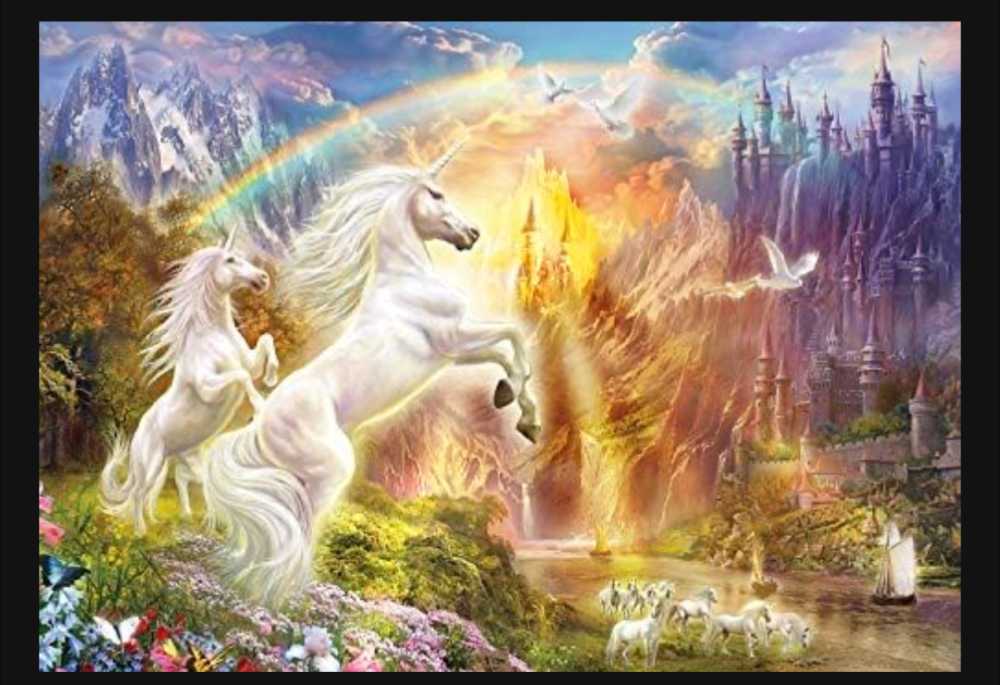 Unicorn Sunset - Buffalo puzzle collectible [Barcode 079346027415] - Main Image 2