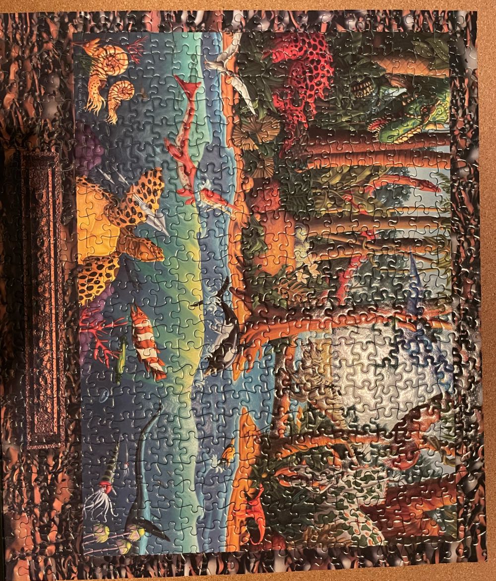 Dinosaur Jungle - Sunout puzzle collectible [Barcode 796780255029] - Main Image 2