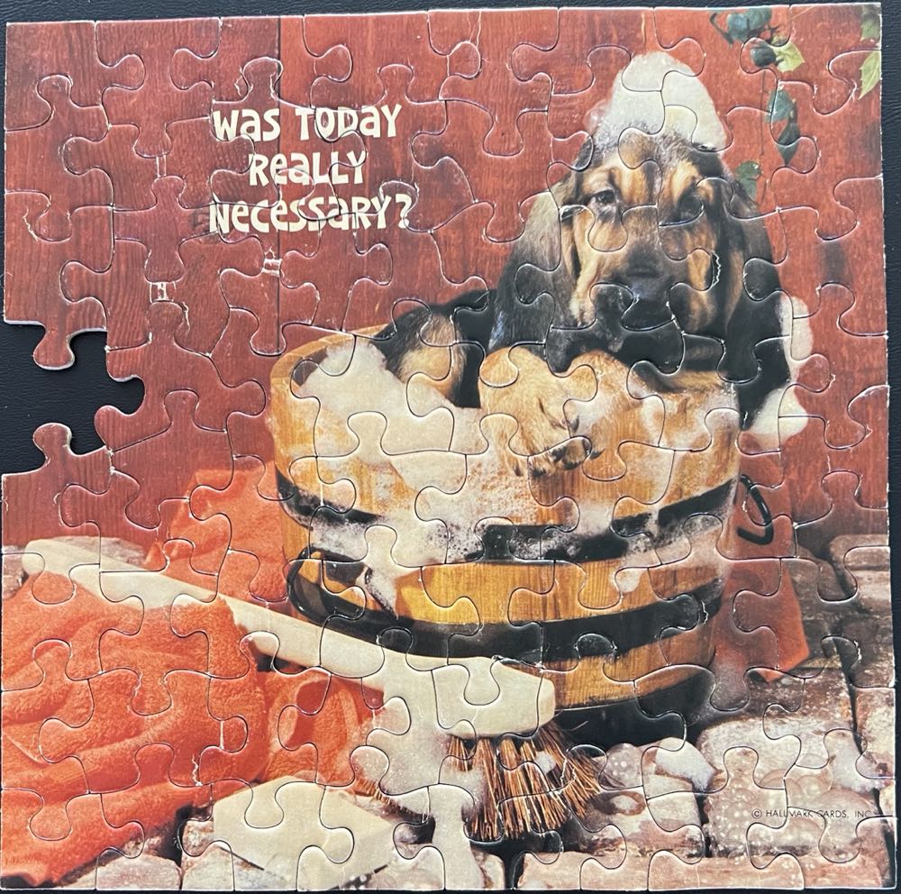 A Doggone Good Question! - Springbok - Hallmark Cards, Inc. puzzle collectible - Main Image 2