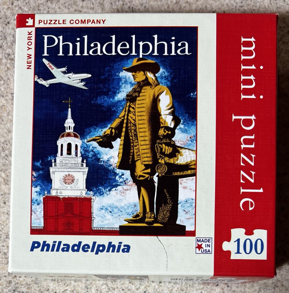 Philadelphia - New York Puzzle Co. puzzle collectible [Barcode 819844015459] - Main Image 2