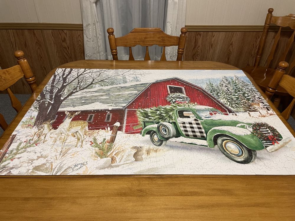 Christmas Party Truck SHARED  - Brother Sister Design Studio puzzle collectible [Barcode 5572136] - Main Image 3