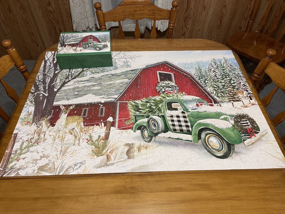 Christmas Party Truck SHARED  - Brother Sister Design Studio puzzle collectible [Barcode 5572136] - Main Image 4