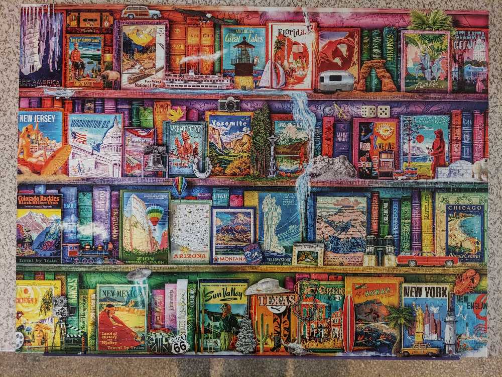 Travel Trinkets - Buffalo Games puzzle collectible - Main Image 2