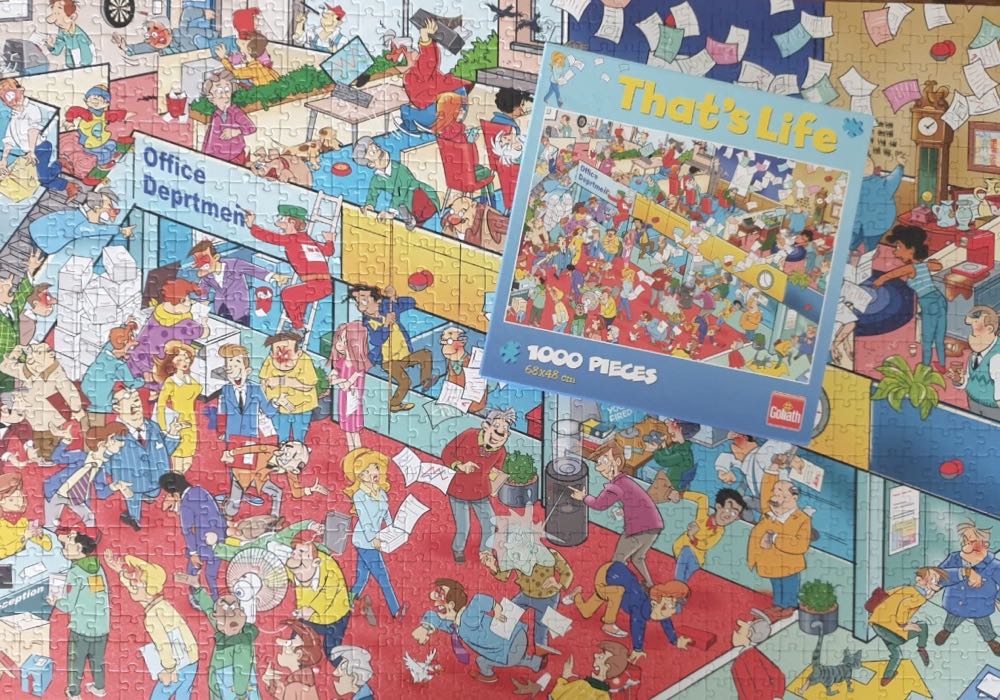 Thats Life. Postkantoor  - goliath puzzle collectible [Barcode 8720077147843] - Main Image 4