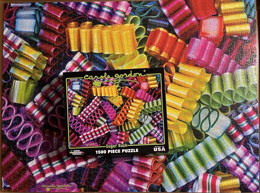 Sugar Rush - White Mountain Puzzles puzzle collectible [Barcode 724819254194] - Main Image 3