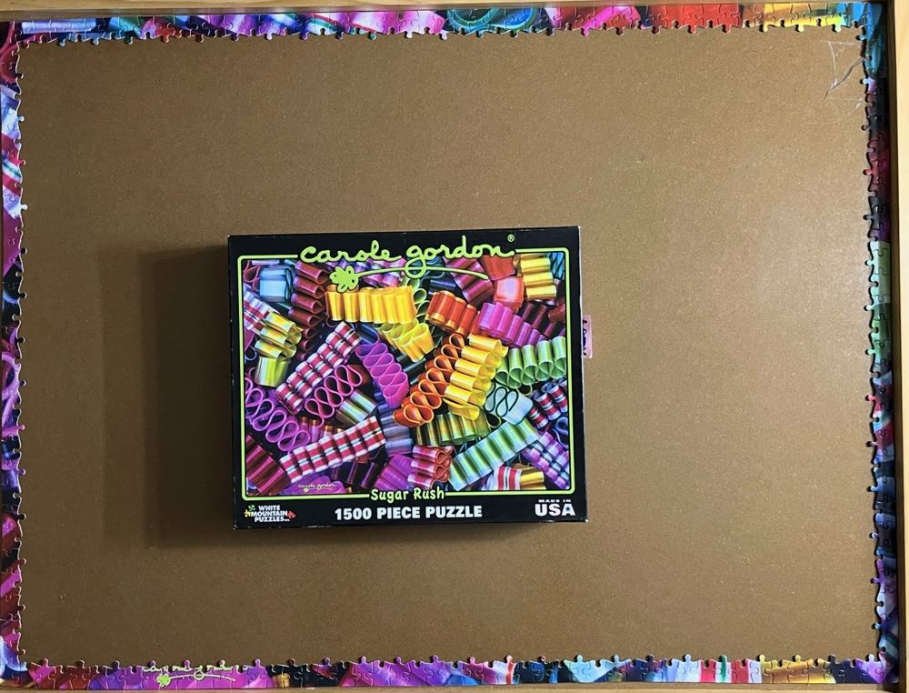 Sugar Rush - White Mountain Puzzles puzzle collectible [Barcode 724819254194] - Main Image 4