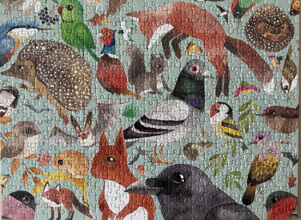 Garden Visitors (SOLD) - Ravensburger puzzle collectible [Barcode 4005556171378] - Main Image 2