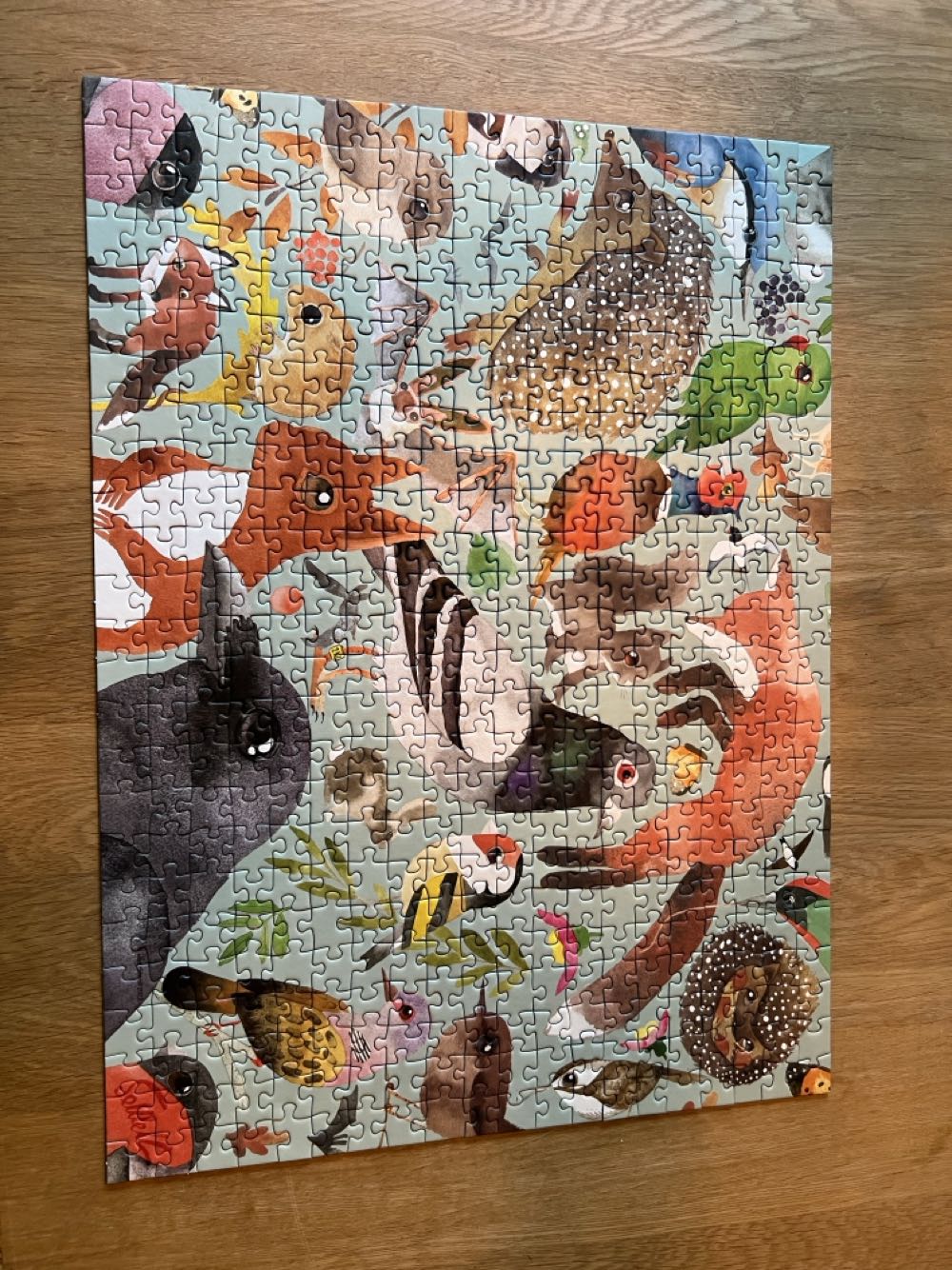 Garden Visitors (SOLD) - Ravensburger puzzle collectible [Barcode 4005556171378] - Main Image 3