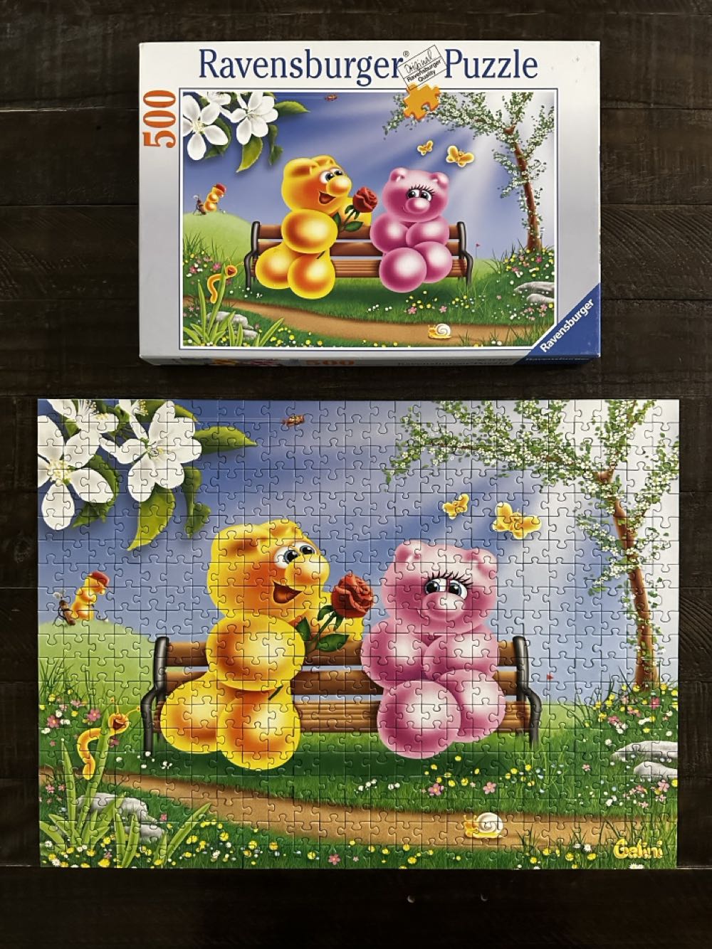 Gelini - True Love - Ravensburger puzzle collectible [Barcode 4005556144266] - Main Image 4