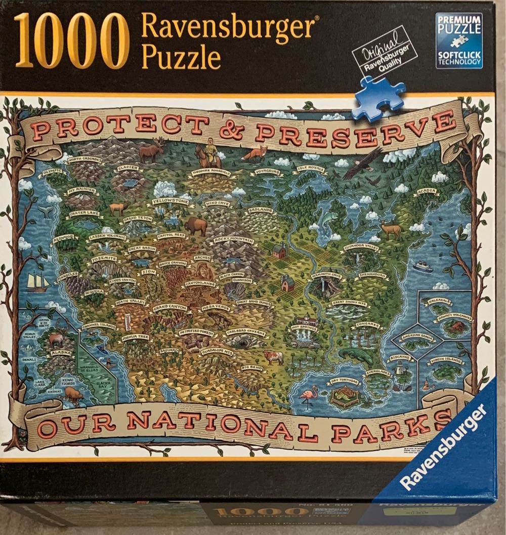 Protect And Preserve USA - Ravensburger puzzle collectible [Barcode 4005556815609] - Main Image 2