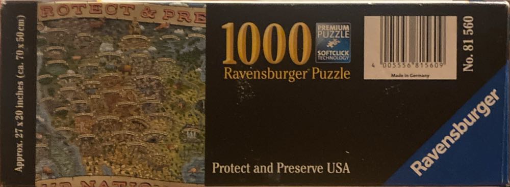 Protect And Preserve USA - Ravensburger puzzle collectible [Barcode 4005556815609] - Main Image 4