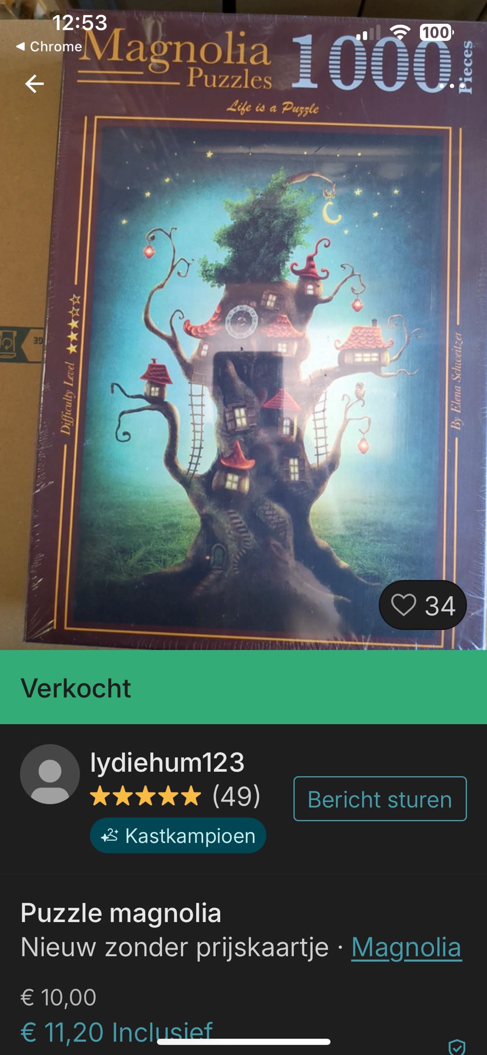 Magic Tree House - Magnolia puzzle collectible [Barcode 8699375066319] - Main Image 4