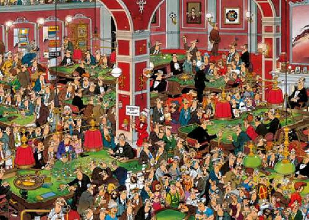 Crazy Casino - Jumbo puzzle collectible - Main Image 2