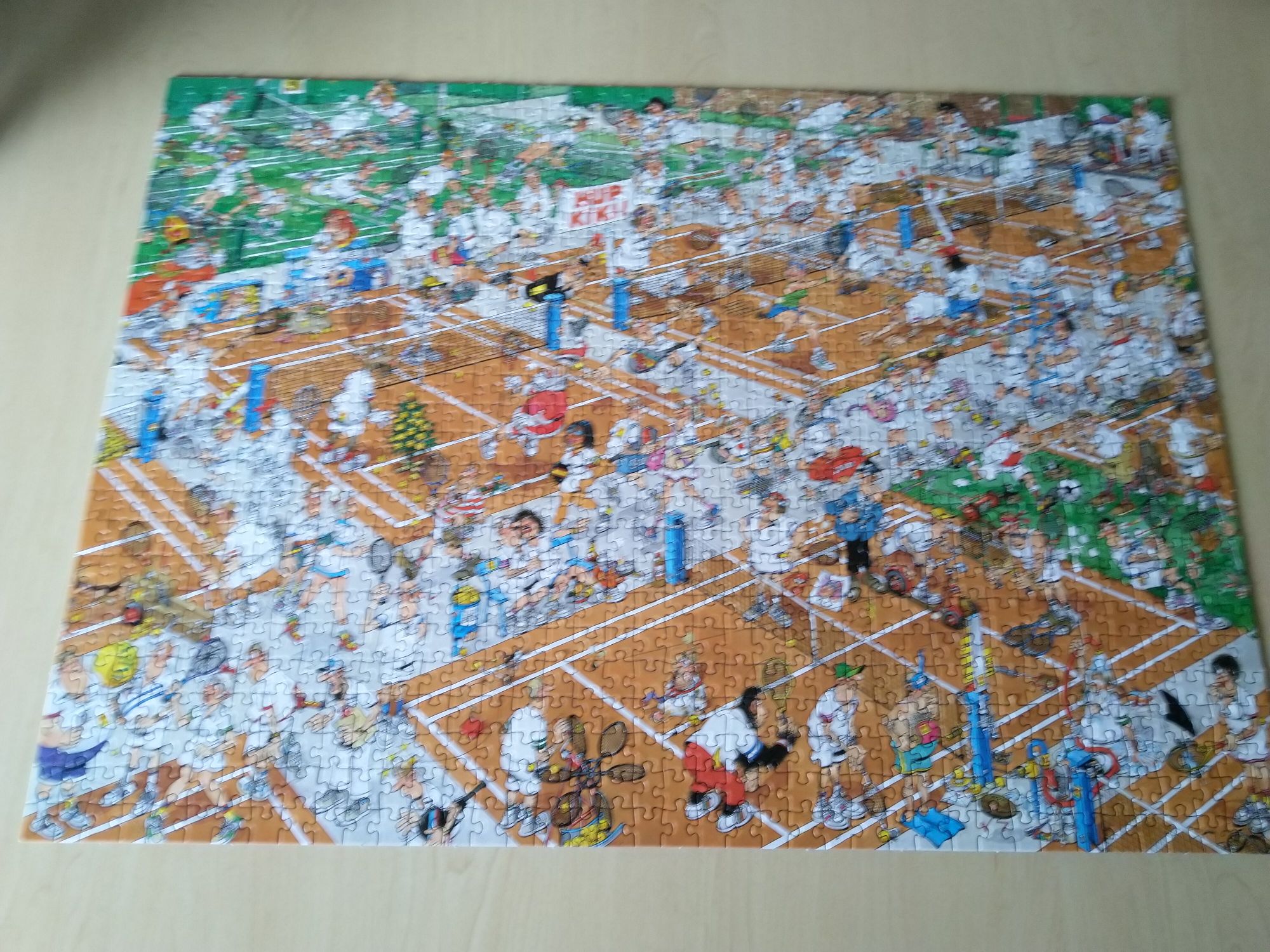 81822 Kiki Bertens Tennis Kampioen - Jumbo puzzle collectible - Main Image 2