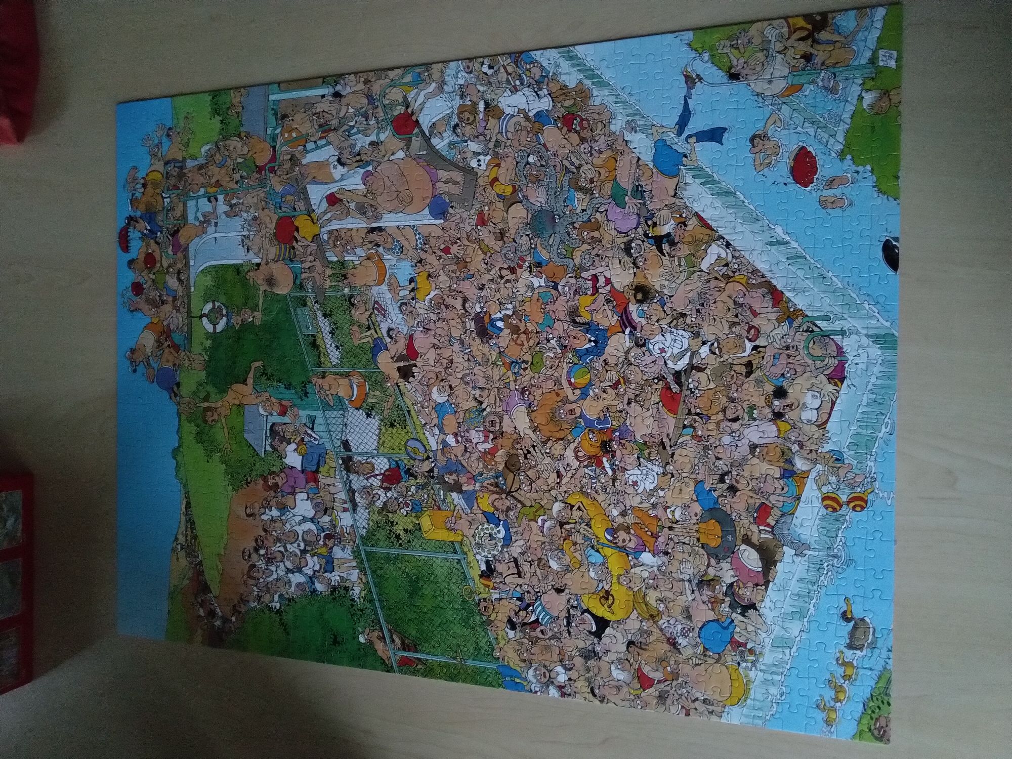 Fun around the pool 81798 - Jumbo puzzle collectible - Main Image 2