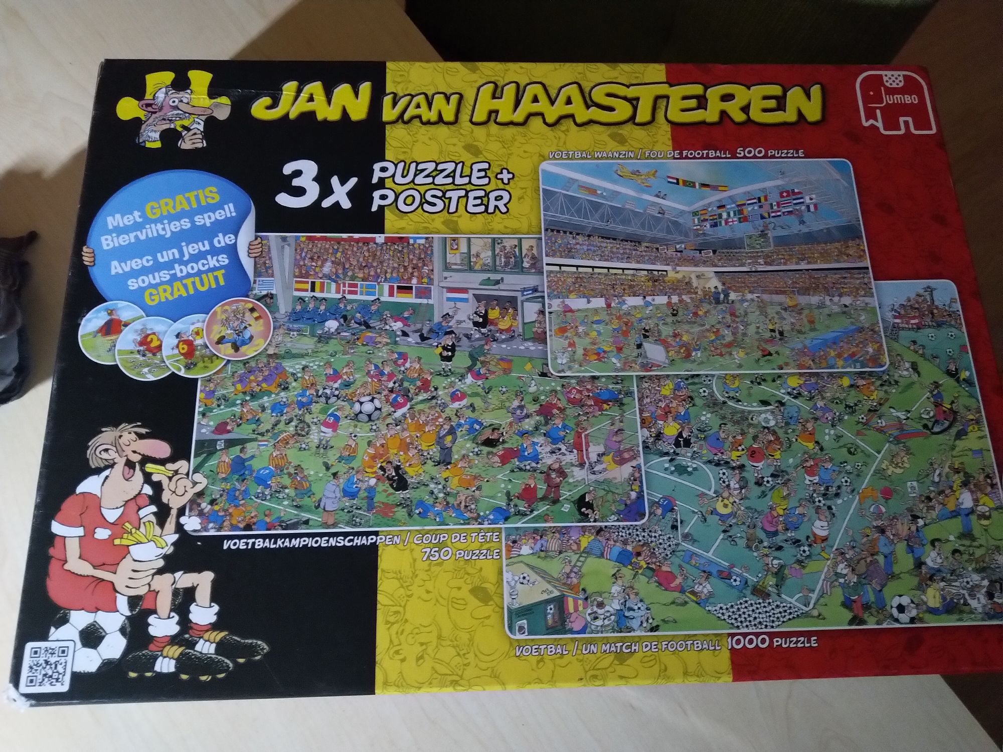 Puzzel A3 Vuurtorens Waddeneilanden 1000pc