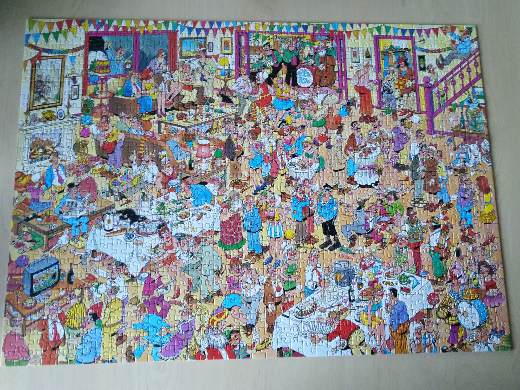 fijne verjaardag met verjaardagskalender - Blokker puzzle collectible - Main Image 2