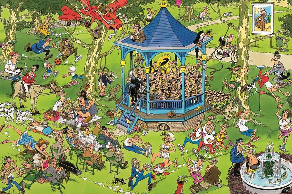 The Bandstand 81846 - Jumbo puzzle collectible - Main Image 2