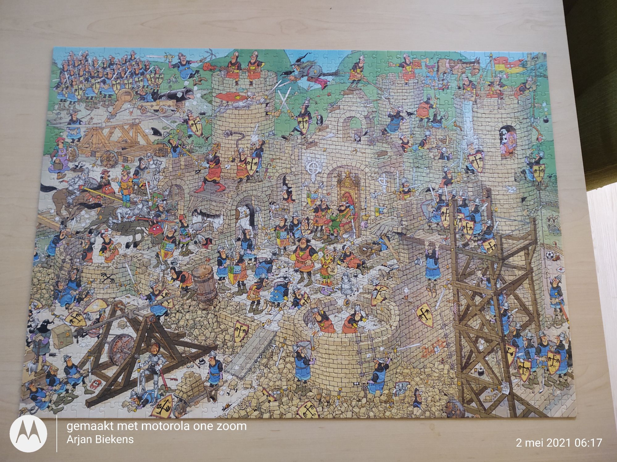 de middeleeuwen 81880 - Vriendenloterij puzzle collectible - Main Image 2