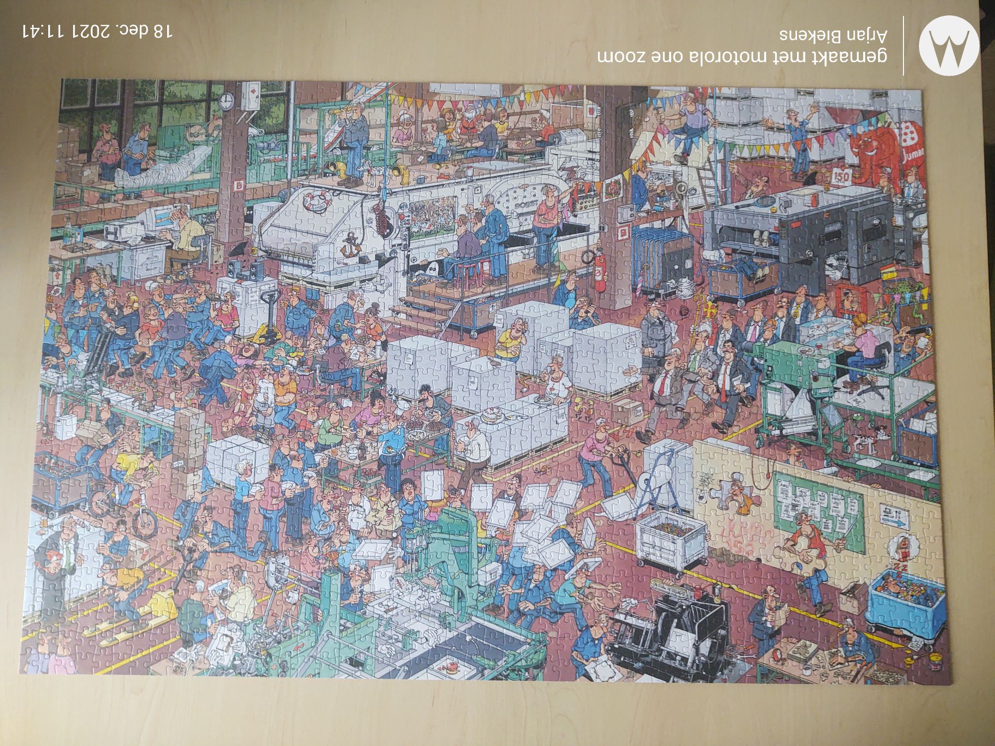 Puzzelfabriek, De - Jumbo puzzle collectible - Main Image 2