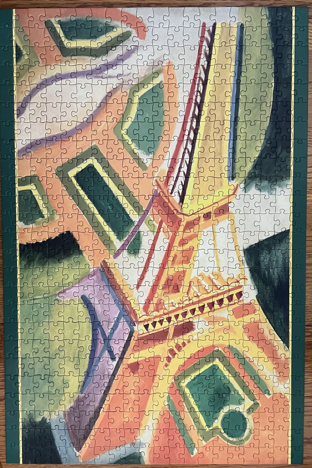 Eiffel Tower - Pomegranate puzzle collectible [Barcode 9780764974038] - Main Image 2
