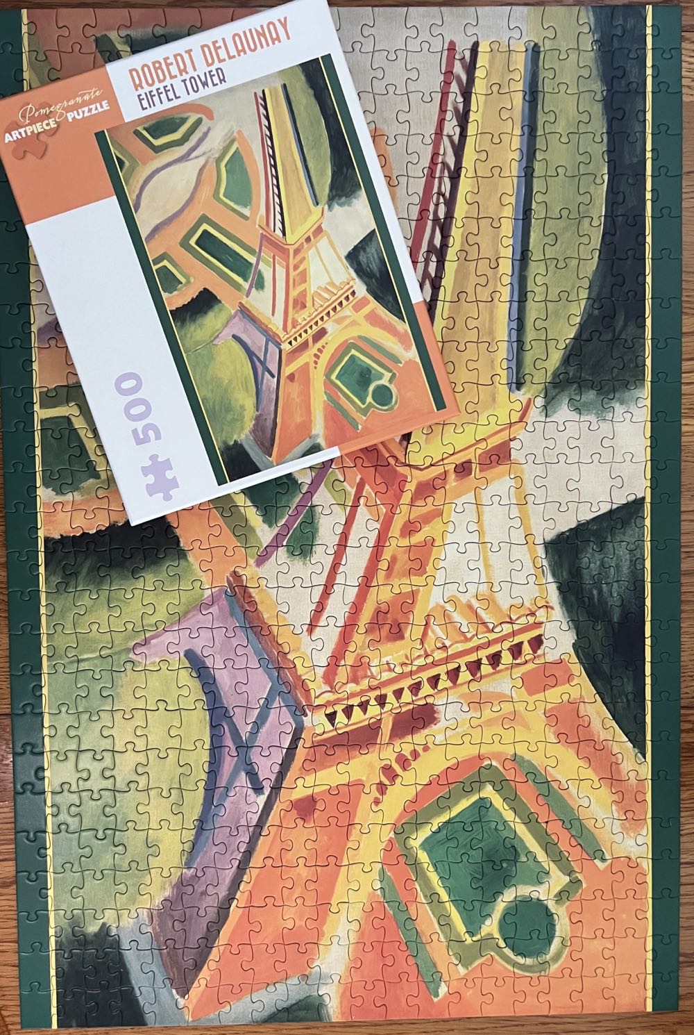 Eiffel Tower - Pomegranate puzzle collectible [Barcode 9780764974038] - Main Image 3