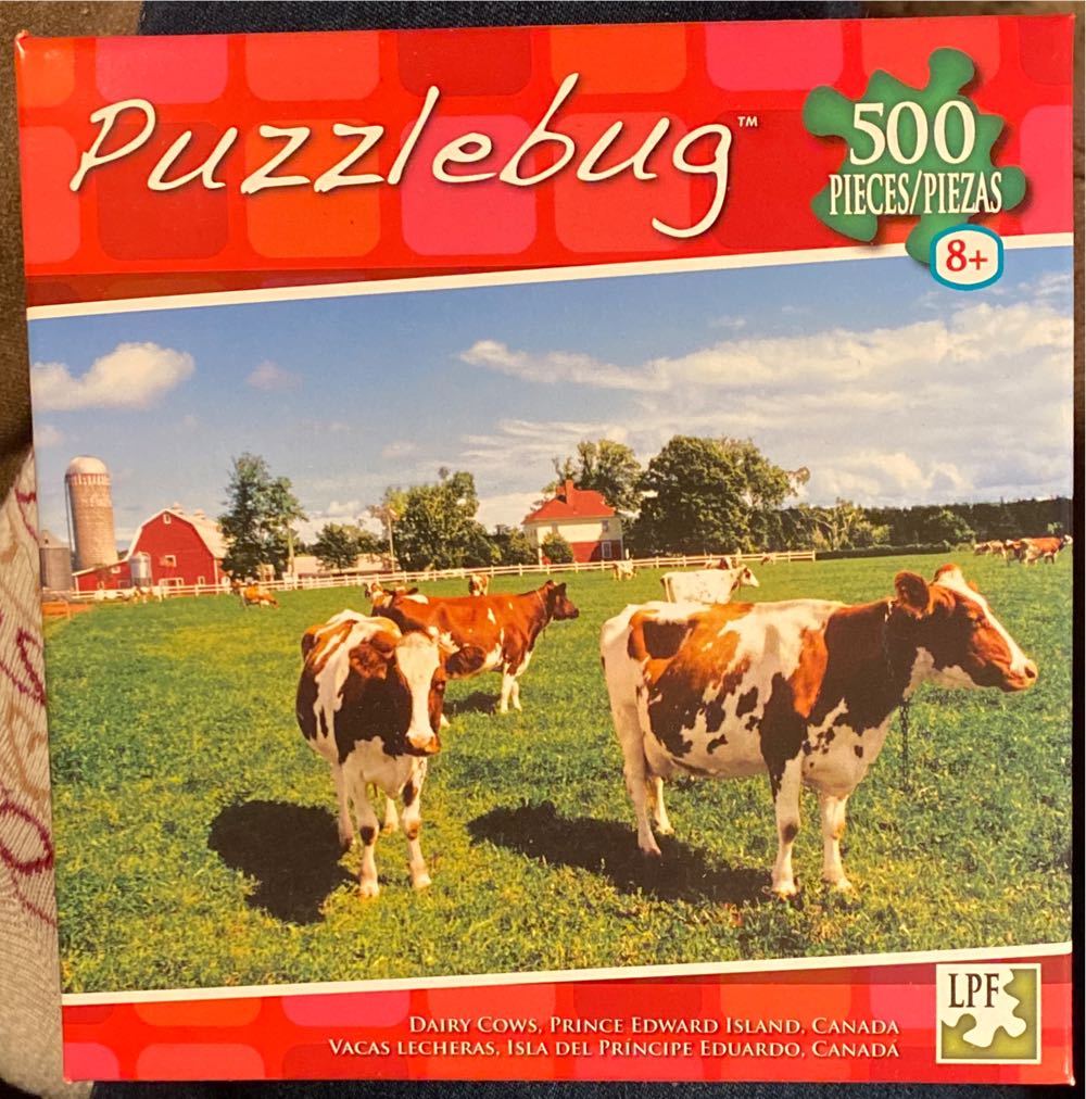 Dairy Cows Prince Edward Island Canada - Puzzlebug puzzle collectible [Barcode 4895145437004] - Main Image 1