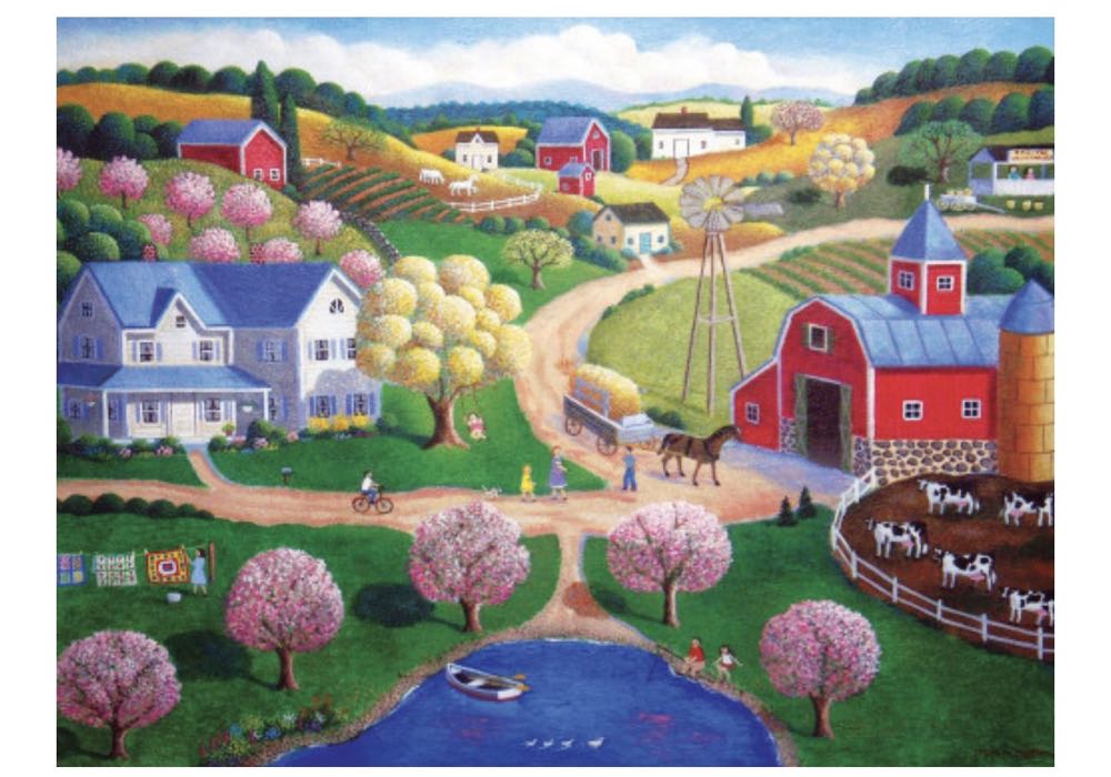 Birdhouse Garden Panoramic