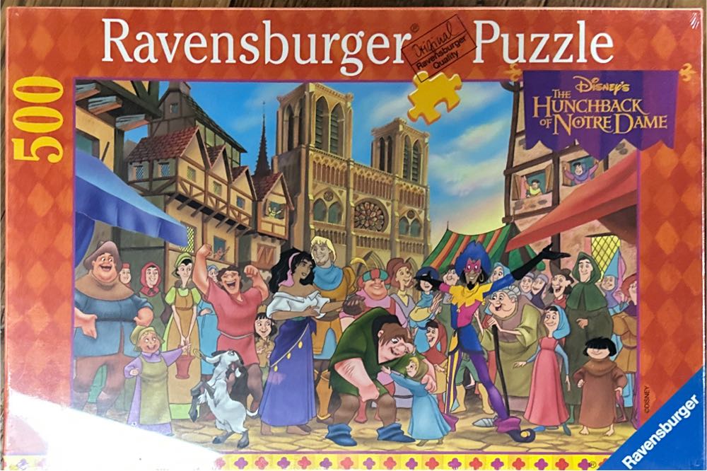Quasimodo, the Celebrated Hero - Ravensburger puzzle collectible [Barcode 4005556141944] - Main Image 1