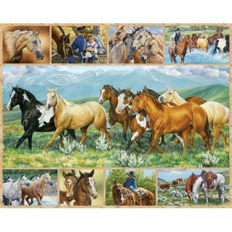 Free Spirits #1 - White Mountain puzzle collectible [Barcode 724819252039] - Main Image 2