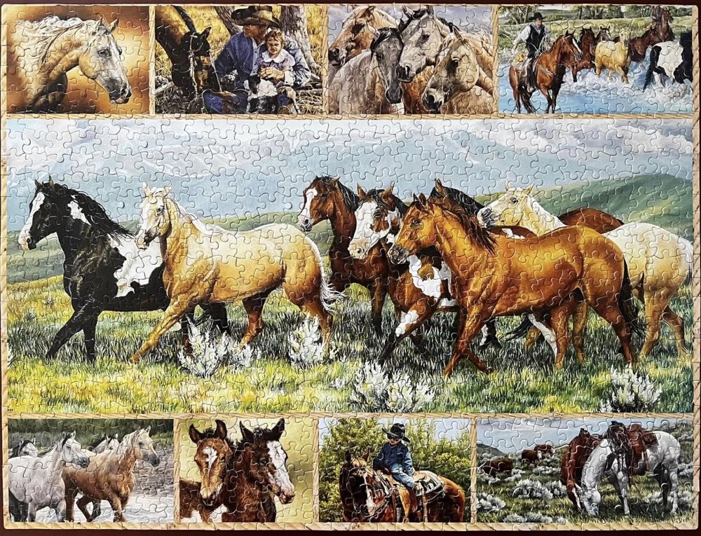 Free Spirits #1 - White Mountain puzzle collectible [Barcode 724819252039] - Main Image 3