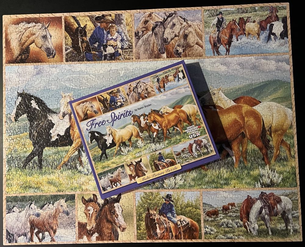 Free Spirits #1 - White Mountain puzzle collectible [Barcode 724819252039] - Main Image 4