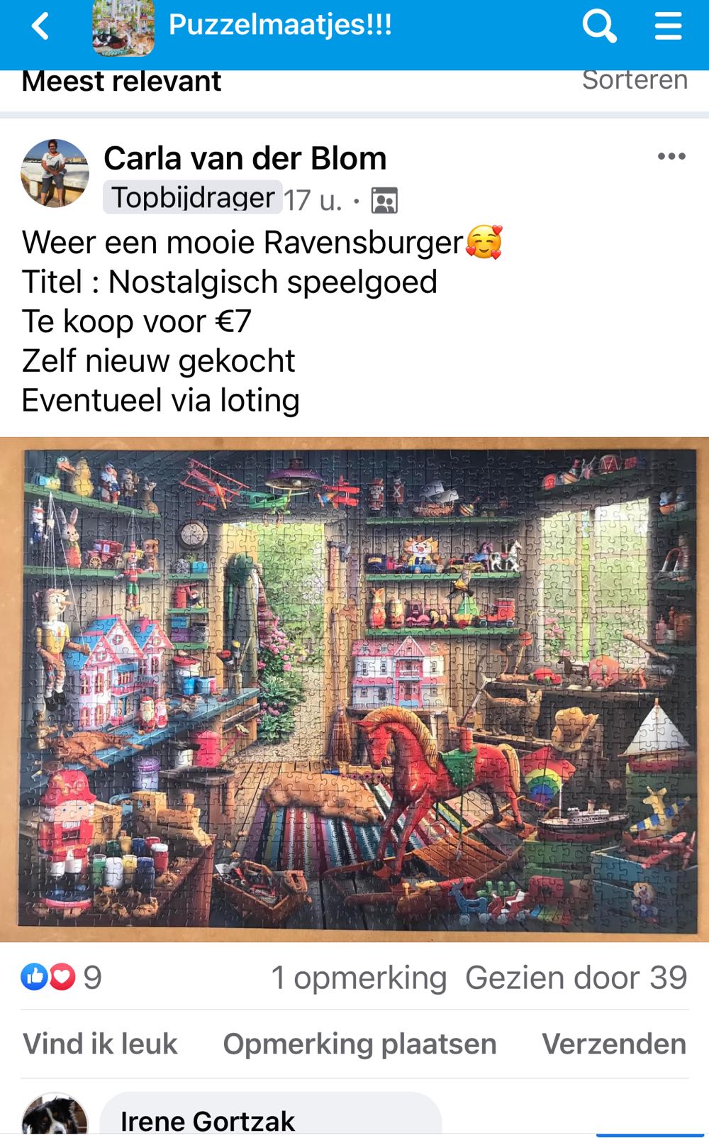 Nostalgic Toys - Ravensburger puzzle collectible [Barcode 4005556170845] - Main Image 4