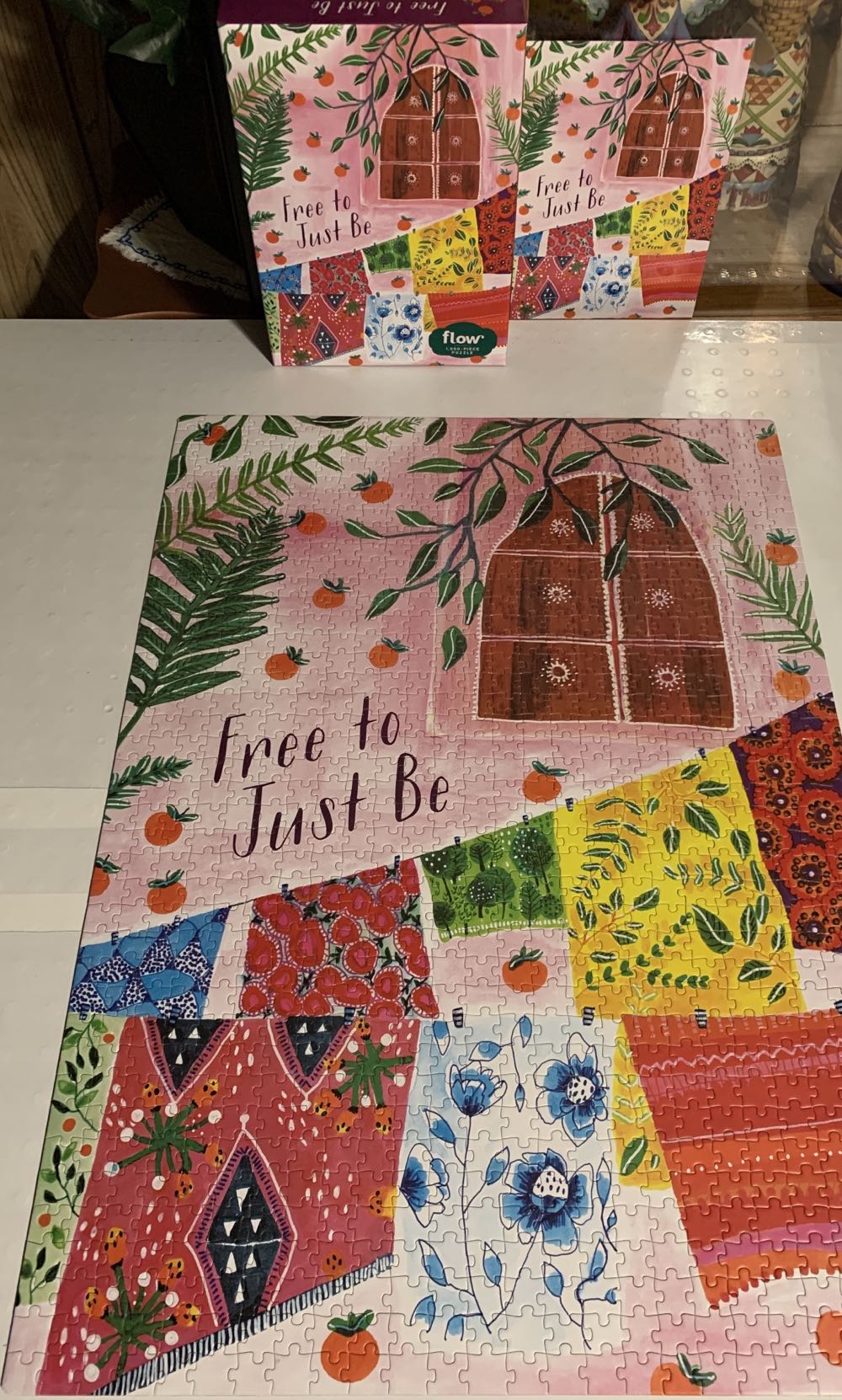 Free To Just Be - Flow Workman Puzzle puzzle collectible - Main Image 2