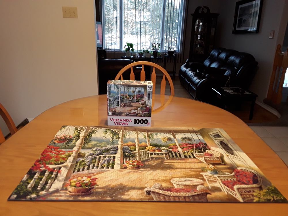 Veranda Views - TCG Toys puzzle collectible [Barcode 686141007407] - Main Image 2