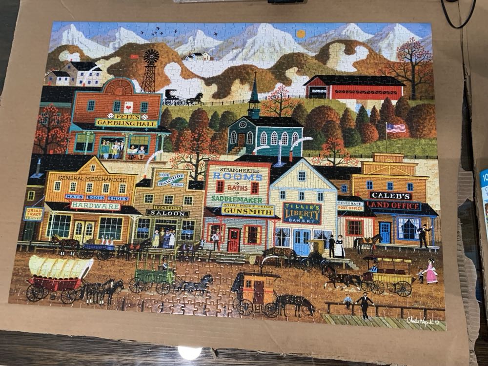 Pete’s Gambling Hall- GONE - Buffalo puzzle collectible - Main Image 2