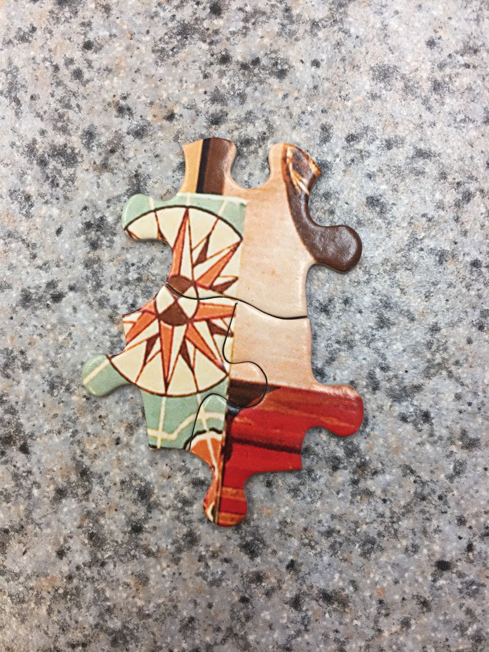 ZZ - Nautical Treasures (SUPER UNICORN TRAVELER) - White Mountain puzzle collectible [Barcode 724819253760] - Main Image 4