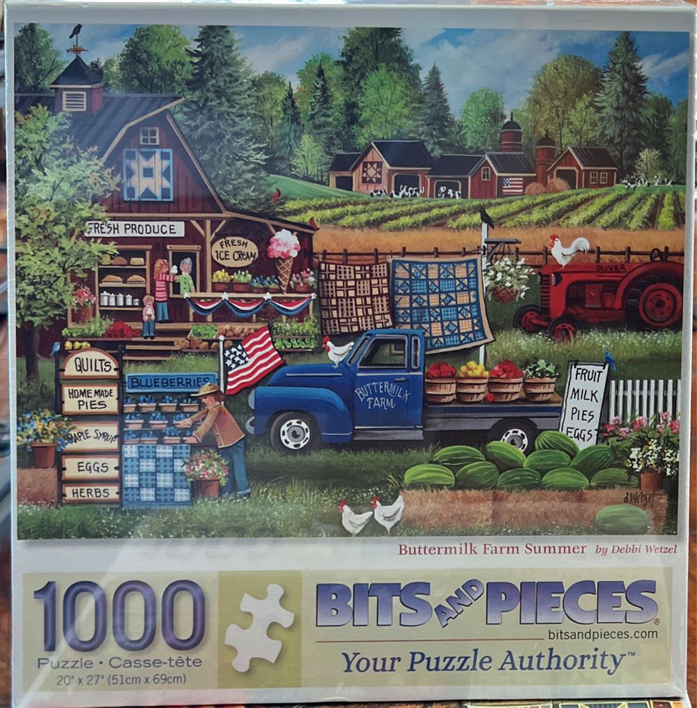 Milton Bradley Mb Puzzle 300 Piece Ez Grasp Vintage Camper