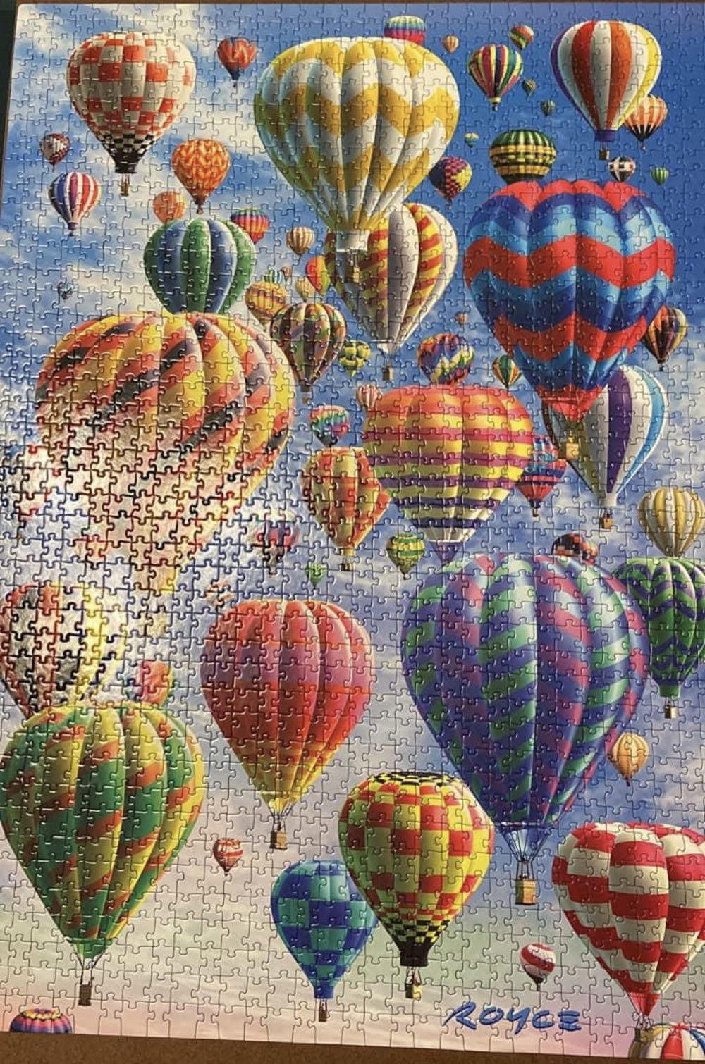 Sky High - White Mountain Puzzles puzzle collectible [Barcode 724819254354] - Main Image 2