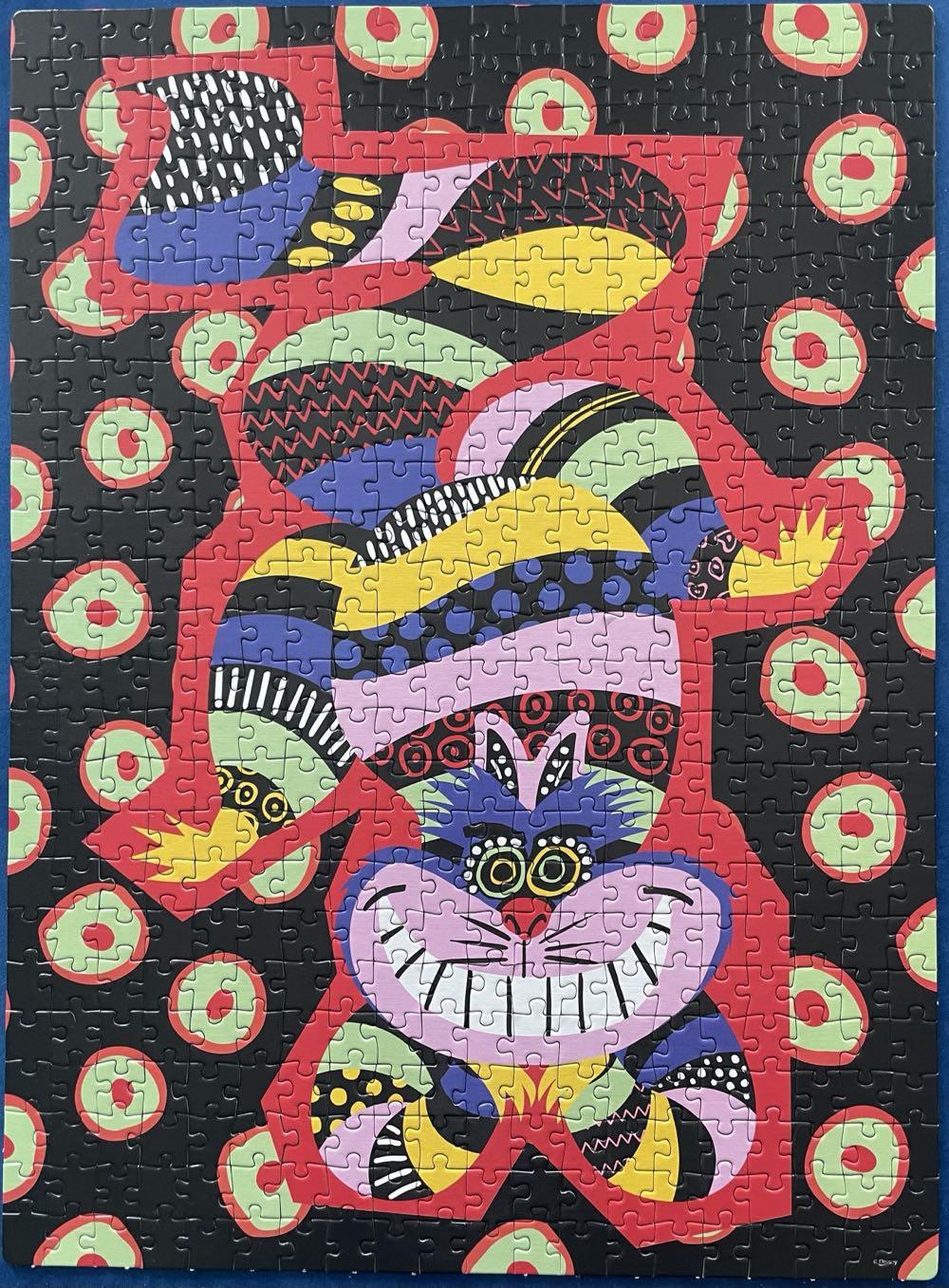 (SOLD) The Chesire Cat - Clementoni puzzle collectible - Main Image 2