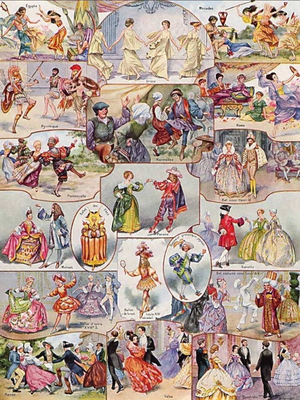 La Danse - Dances - New York Puzzle Company puzzle collectible [Barcode 819844018603] - Main Image 2