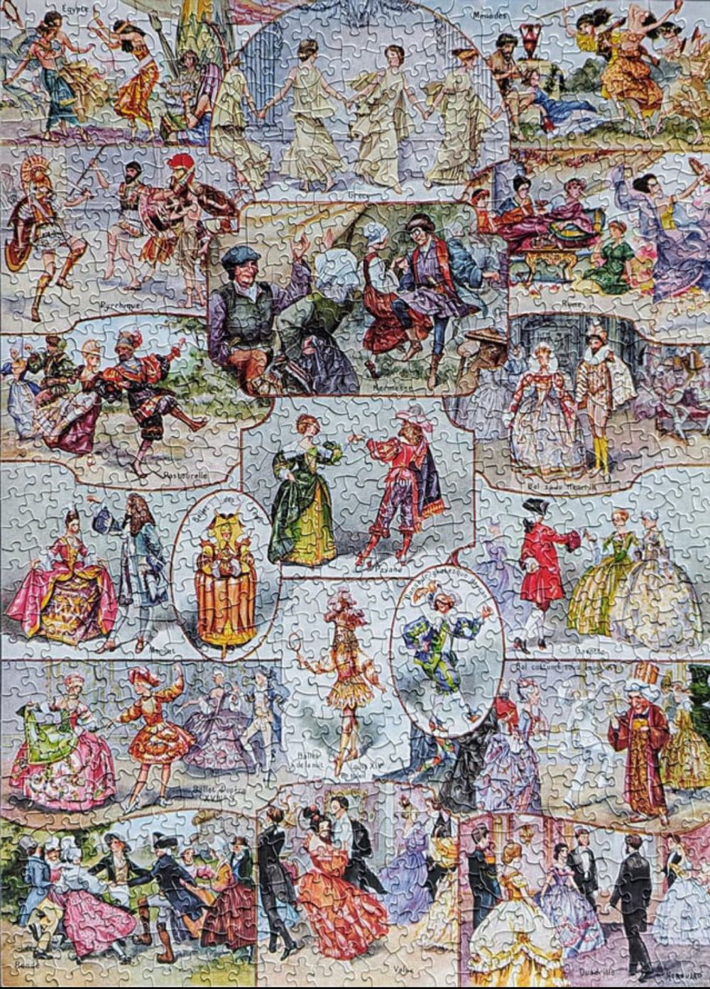 La Danse - Dances - New York Puzzle Company puzzle collectible [Barcode 819844018603] - Main Image 3